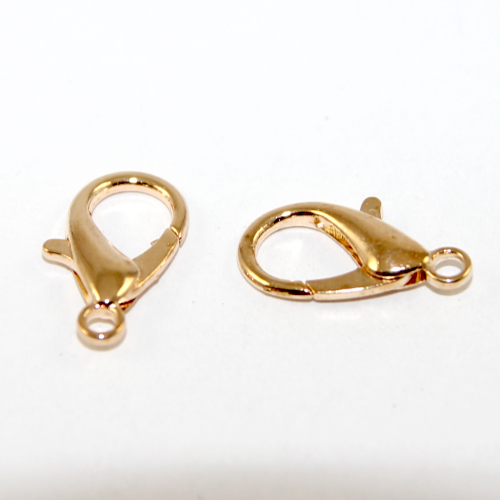 21mm Lobster Clasp - Pale Gold