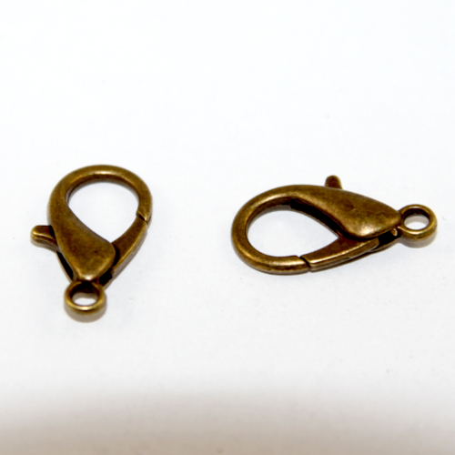 21mm Lobster Clasp - Antique Bronze