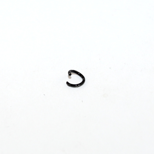 5mm x 0.7mm Copper Jump Ring - Black