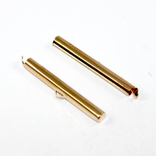 35mm Slide Connector - Pale Gold
