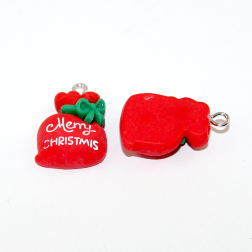  Christmas Present Sack - Resin - 2 Pieces