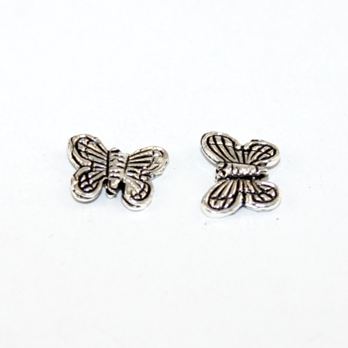Butterfly Bead - Platinum