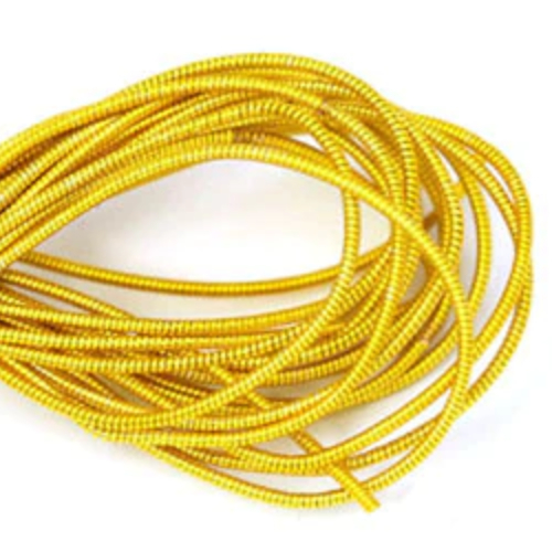 Hard Bead Embroidery French Bullion Wire - 10gm Bag - Gold