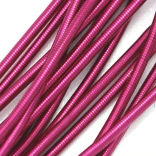 Soft Bead Embroidery French Bullion Wire - 10gm Bag - Fuchsia