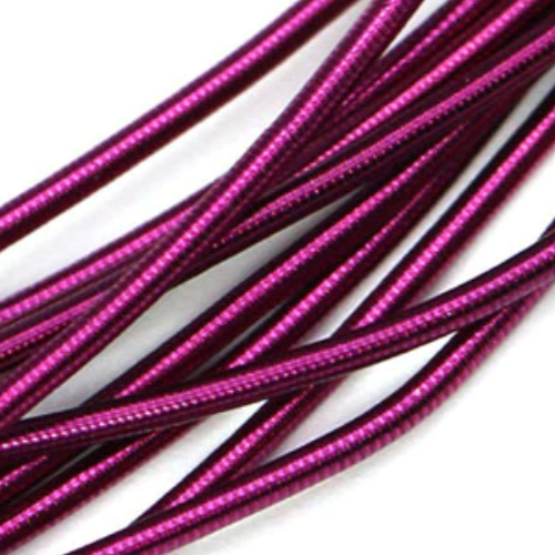 Soft Bead Embroidery French Bullion Wire - 10gm Bag - Purple