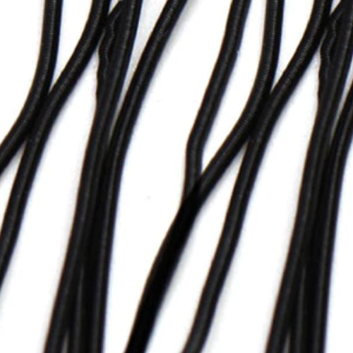 Soft Bead Embroidery French Bullion Wire - 10gm Bag - Matte Black
