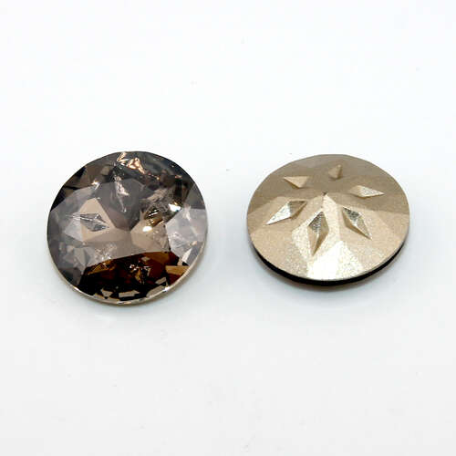 1122 - Meteroite Rivoli 18mm - Satin - Foil