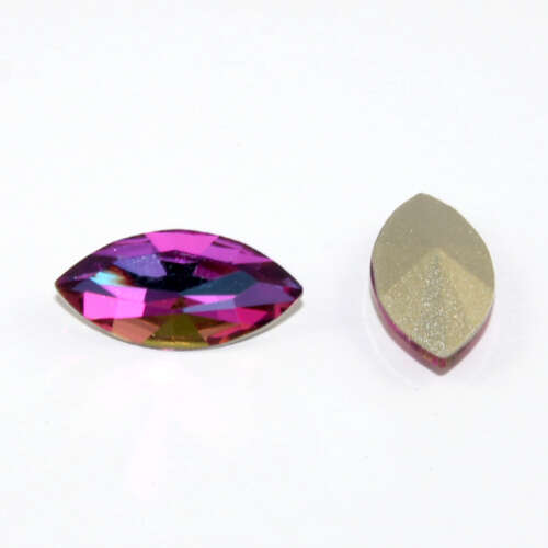 4200 Navette 9mm x 18mm - Heliotrope - Foil - Pack of 2