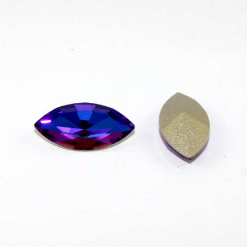 4200 Navette 9mm x 18mm - Volcano Shimmer - Foil - Pack of 2