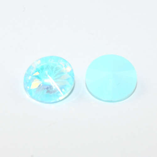 1122 Rivoli 12mm - Pastel Aquamarine Opal - Lacquer - Pack of 2