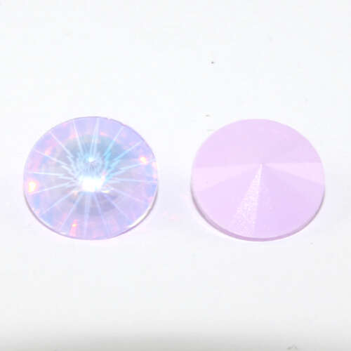 1122 Rivoli 14mm - Pastel Violet Opal - Lacquer - Pack of 2