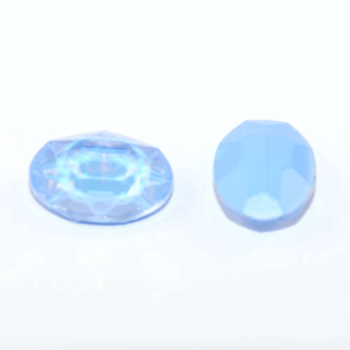 4120 Oval 10mm x 14mm - Pastel Light Sapphire Opal - Lacquer - Pack of 4