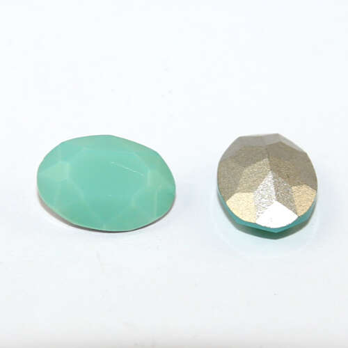 4120 Oval 10mm x 14mm - Pacific Opal - Foil - Pack of 4