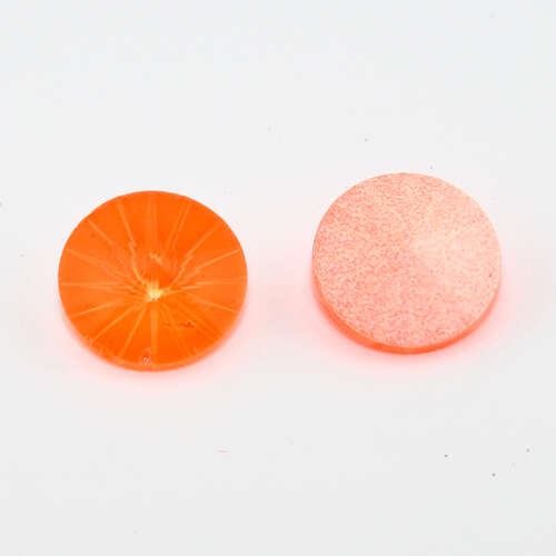 12mm Neon Orange 1122 - Rivoli - Pack of 2