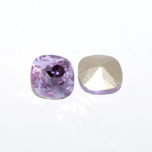 4470 - Cushion Cut Square 12mm - Violet - Foil - Pack of 2