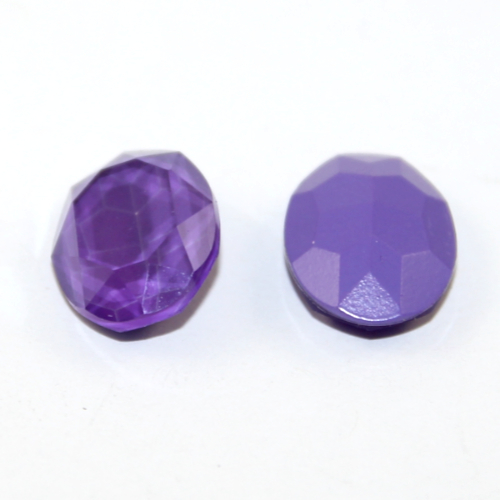 4120 - Oval 13mm x 18mm - Tanzanite Satin - Lacquer - Pack of 2
