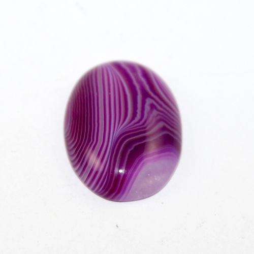 18mm x 25mm Purple Vein Agate Oval Cabochon