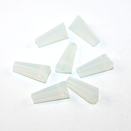 8mm x 16mm Moonlight Crystal Cone Bead - 10 Piece Bag