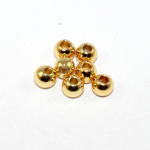 4mm 18KT Gold Filled Round Bead