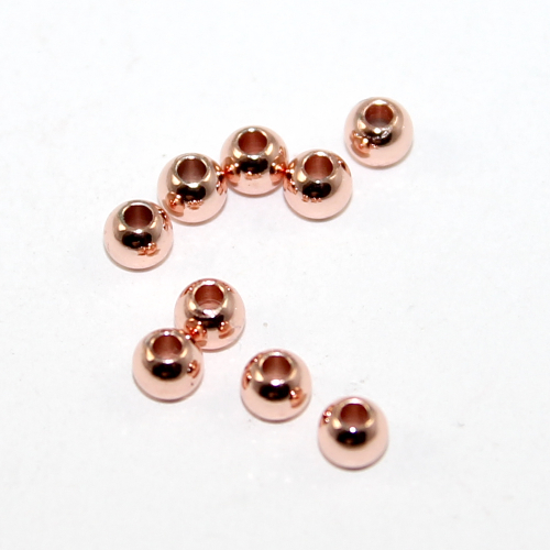 4mm 14KT Rose Gold Filled Round Bead