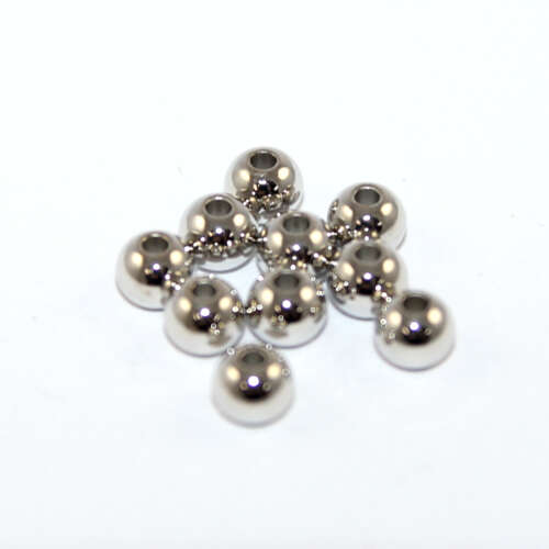5mm 14KT White Gold Filled Round Bead