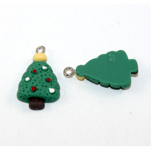Christmas Tree Charm - 2 Pieces