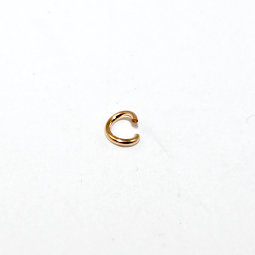 4mm x 0.76mm 14KT Gold Filled Open Jump Ring
