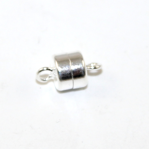 925 Sterling Silver Column Magnetic Clasp
