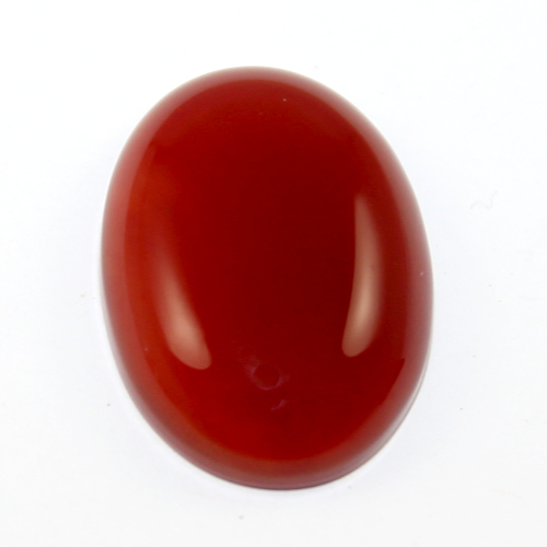 18mm x 25mm Red Onyx Oval Cabochon - Pack of 2