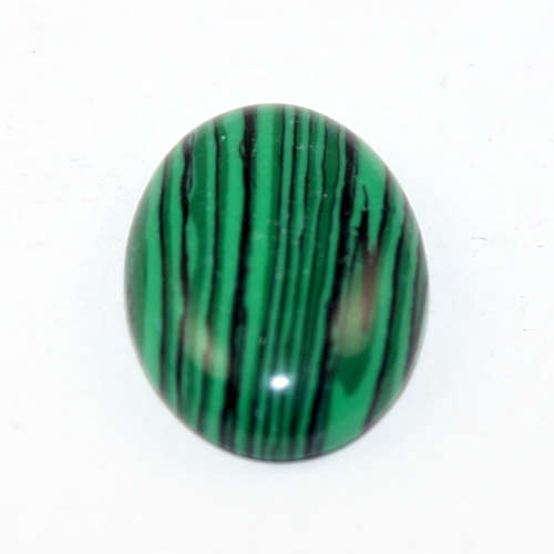 18mm x 25mm Malachite Oval Cabochon - Pack of 2