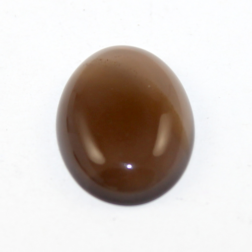18mm x 25mm Grey Agate Oval Cabochon - Pack of 2