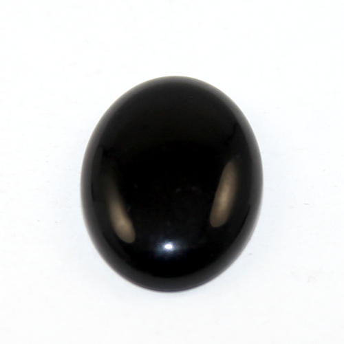 18mm x 25mm Black Onyx Oval Cabochon - Pack of 2