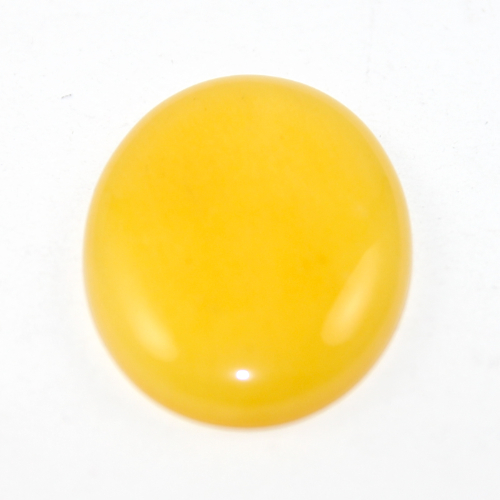 30mm x 40mm Yellow Jade Oval Cabochon