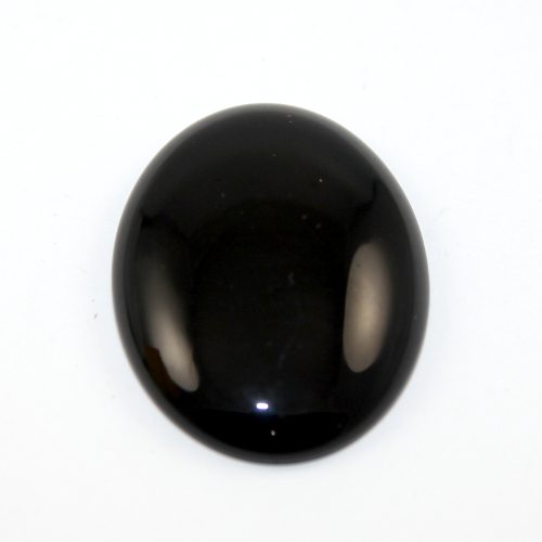 30mm x 40mm Black Onyx Oval Cabochon