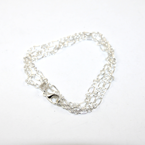 18" / 45cm 1:3 Filligree - 925 Sterling Silver Finished Necklace