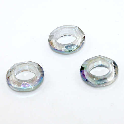 14mm Luminous Green 4139 - Round Cosmic Ring - Pack of 2