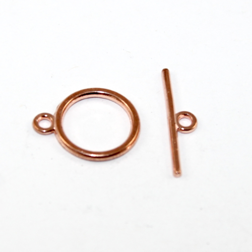 Rose Gold 14.5mm Toggle Clasp Set