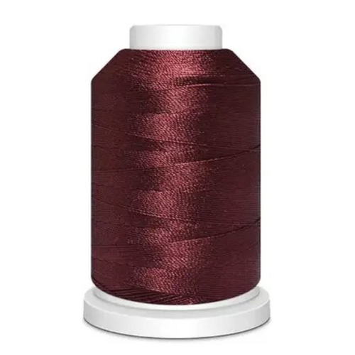 Burgundy 0.3mm Polyester Silk 3 Strand Thread - 500m Roll