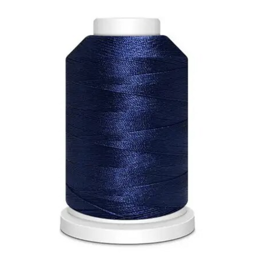 Dark Blue 0.3mm Polyester Silk 3 Strand Thread - 500m Roll