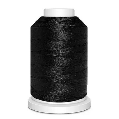 Black 0.3mm Polyester Silk 3 Strand Thread - 500m Roll