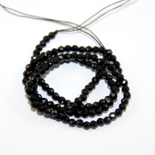 3mm Round Spinel - 38cm Strand