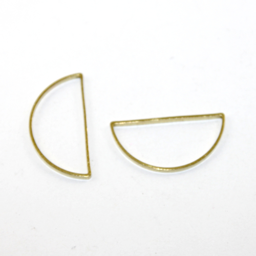 Half Moon "D" Brass Frame