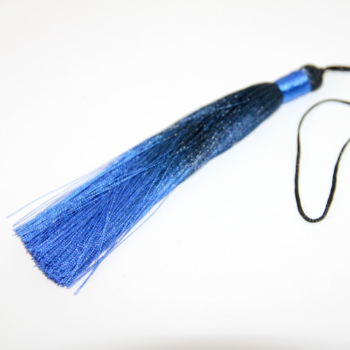 130mm Gradient Tassel - Blue & Black