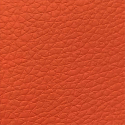 Orange 20cm x 30cm Faux Leather Fabric Sheet