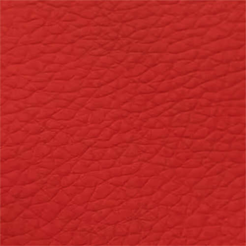 Red 20cm x 30cm Faux Leather Fabric Sheet