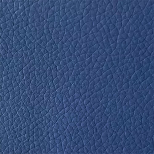 Blue 20cm x 30cm Faux Leather Fabric Sheet