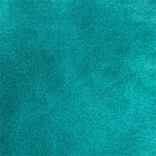 Teal Faux Suede Leather Sheet - 20cm x 30cm