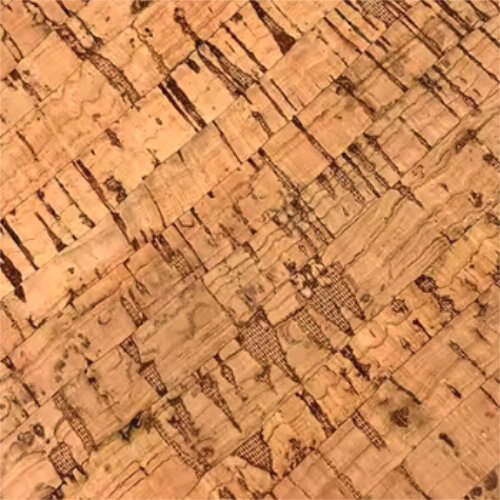 Stripe Cork Leather Sheet - 20cm x 30cm