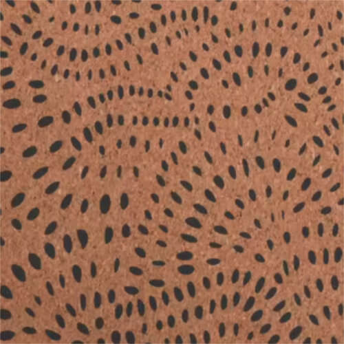 Dot Cork Leather Sheet - 20cm x 30cm