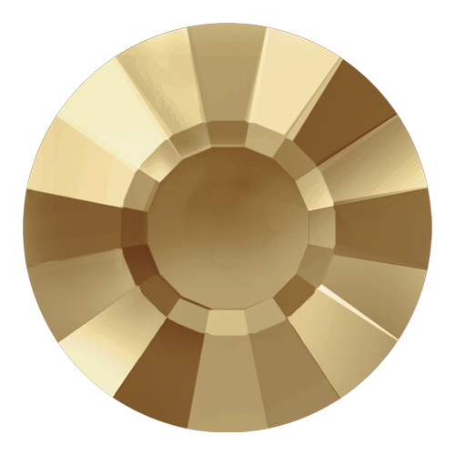 2034 - SS20 (4.60 - 4.80 mm) - Crystal Golden Shadow A HF (001 GSHA) - Concise Hot Fix Flat Back Crystal